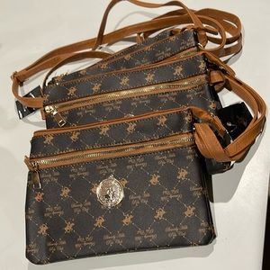 I have 4 purses. Sold separately for $20. Brown /tan crossbody. $20 each.